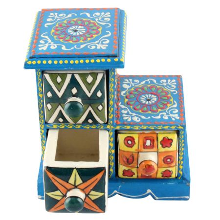 Spice Box Masala Rack Container Gift Items 